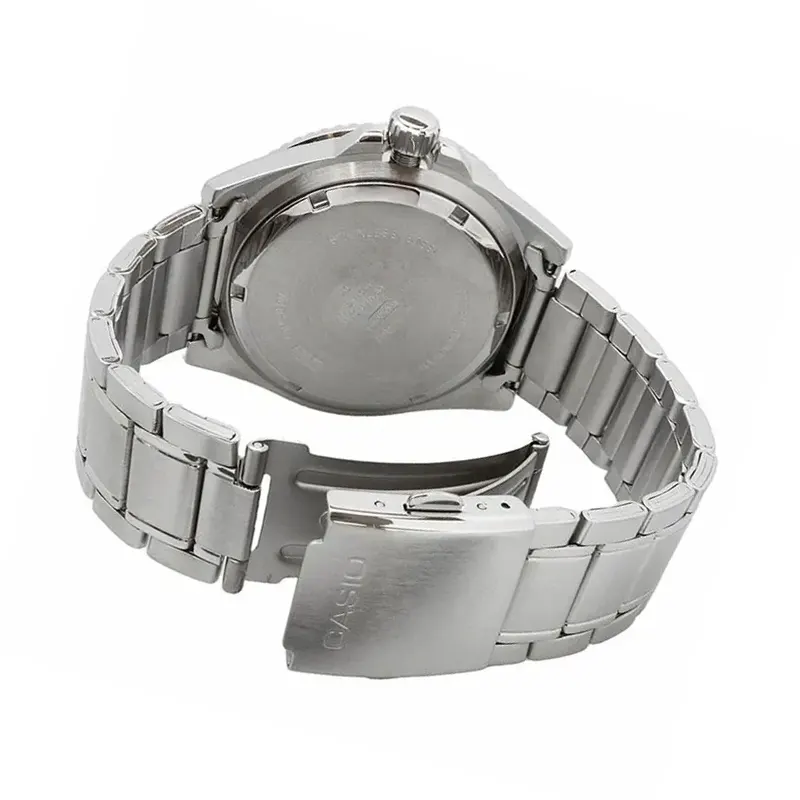 Casio Duro Diver's 200M Green Bezel Men's Watch- MDV-107D-3AV